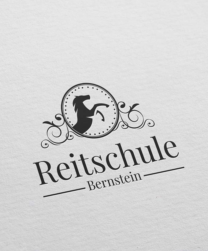 Reitschule Bernstein - Logo Design preview